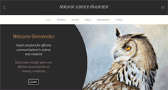 Desktop Screenshot of ilustracionesnaturaleza.com